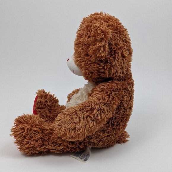 Build A Bear Disney's High School Musical BAB Brown Bear Red Nose Red Feet - Picture 2 of 14